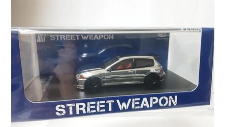 STREET WARRIOR 1/64 - HONDA CIVIC EG6 - CHROME