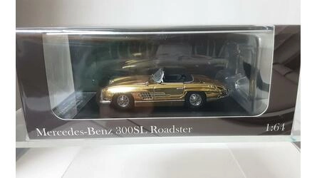 STREET WARRIOR 1/64 - MERCEDES BENZ 300SL - GOLD
