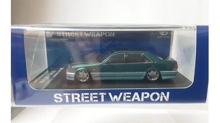 STREET WARRIOR 1/64 - MERCEDES BENZ S600 ( W140) - GREEN / G
