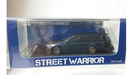 STREET WARRIOR 1/64 - NISSAN R34 SPORT WAGON - CHAMELEON PUR