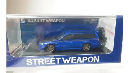 STREET WARRIOR 1/64 - NISSAN R34 STAGEA - BLUE