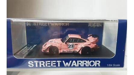 STREET WARRIOR 1/64 - PORSCHE 993 RWB - PINK-PIG - LOW TAIL 