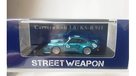 STREET WARRIOR 1/64 - PORSCHE RWB 911 KS-R - JAGERMEISTER - 