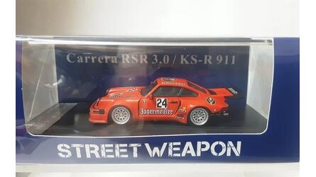 STREET WARRIOR 1/64 - PORSCHE RWB 911 KS-R - JAGERMEISTER - 
