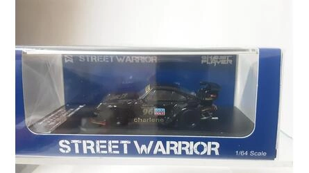 STREET WARRIOR 1/64 - PORSCHE RWB 993 - LOW TAIL - BLACK