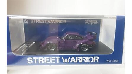 STREET WARRIOR 1/64 - PORSCHE RWB 993 - MATTE PURPLE