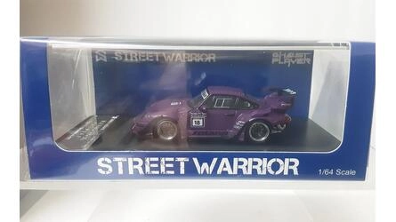 STREET WARRIOR 1/64 - PORSCHE RWB 993 - NEW MATTE PURPLE
