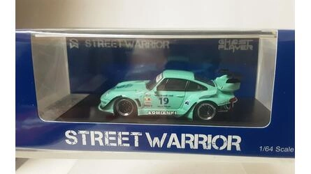 STREET WARRIOR 1/64 - PORSCHE RWB 993 - NOCTILUCENT - Nº 19 