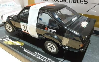 SUN STAR 1/18 - FORD ESCORT RS 1800 - Nº 31 RALLY DE PORTUGA