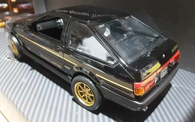 SUN STAR 1/24 - TOYOTA SPRINTER TRUENO GT APEX (AE86) - BLAC