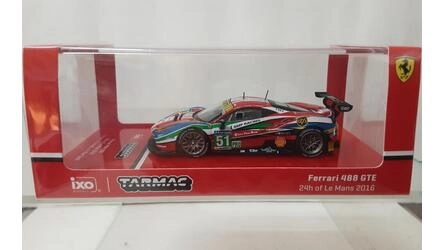 TARMAC 1/64 - FERRARI 488 GTE - Nº 51  24H LE MANS 2016