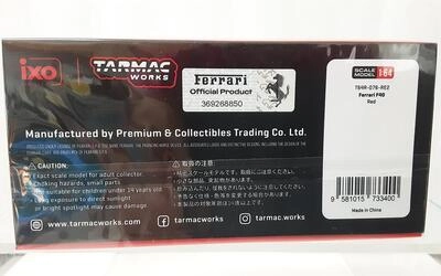 TARMAC 1/64 - FERRARI F40 - RED