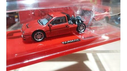 TARMAC 1/64 - FORD RS 200 - RED