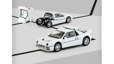 TARMAC 1/64 - FORD RS 200 - WHITE