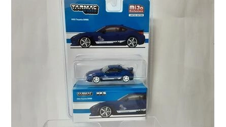 TARMAC 1/64 - HKS TOYOTA GR 86 - BLUE METALLIC