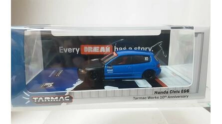 TARMAC 1/64 - HONDA CIVIC EG6 - BLUE
