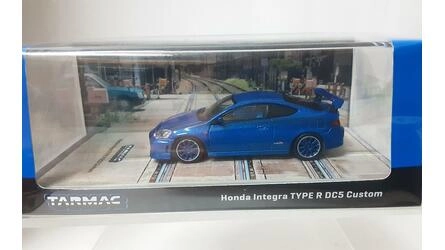 TARMAC 1/64 - HONDA INTEGRA TYPE R DC5 CUSTOM - BLUE METALLI