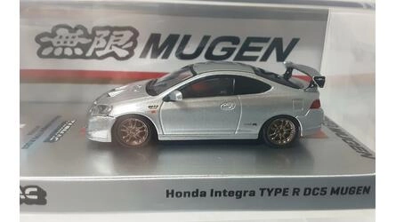 TARMAC 1/64 - HONDA INTEGRA TYPE R DC5 MUGEN - SILVER