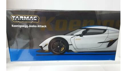 TARMAC 1/64 - KOENIGSEGG JESKO ATTACK - SILVER