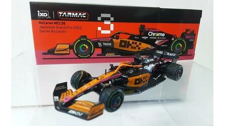 TARMAC 1/64 - MCLAREN MCL36 - Nº 3 D. RICCIARDO - JAPONESE G