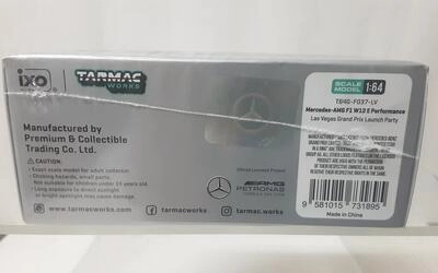 TARMAC 1/64 - MERCEDES AMG F1 W12 E PERFORMANCE - Nº 44 LAS 