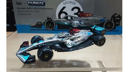 TARMAC 1/64 - MERCEDES AMG F1 W13 E PERFORMANCE - BELGIAN GP