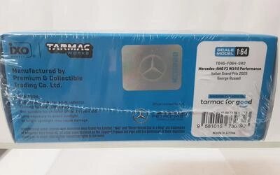 TARMAC 1/64 - MERCEDES AMG F1 W14 E PERFORMANCE - Nº 63 G. R