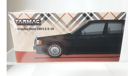 TARMAC 1/64 - MERCEDES BENZ 190 E 2.3 16V - BLUE / BLACK MET