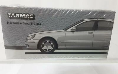 TARMAC 1/64 - MERCEDES BENZ S-CLASS - BRILLIANT SILVER METAL