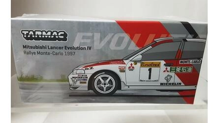 TARMAC 1/64 - MITSUBISHI  LANCER EVO IV - Nº 1 RALLY MONTE C
