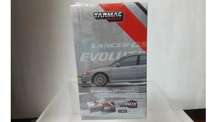 TARMAC 1/64 - MITSUBISHI  LANCER EVO IV - SILVER