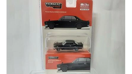 TARMAC 1/64 - NISSAN SKYLINE 2000 GT-R (KPGC10) - BLACK