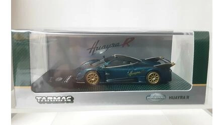 TARMAC 1/64 - PAGANI HUAYRA R - TURQUOISE CARBON FILTER
