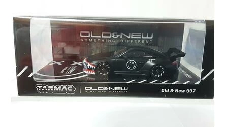 TARMAC 1/64 - PORSCHE 911 (997) RWB - OLD  NEW 997 - MATT BL