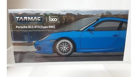 TARMAC 1/64 - PORSCHE 911 GT3 (TYPE 996) - LIGHT BLUE