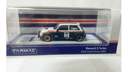 TARMAC 1/64 - RENAULT 5 TURBO - Nº 11 RALLY COSTA BRAVA 1985
