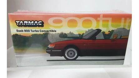 TARMAC 1/64 - SAAB 900 TURBO CONVERTIBLE - RED