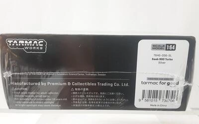 TARMAC 1/64 - SAAB 900 TURBO - SILVER