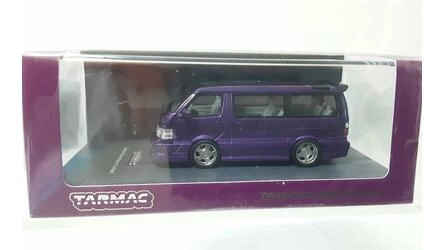 TARMAC 1/64 - TOYOTA HIACE WAGGON CUSTOM - PURPLE