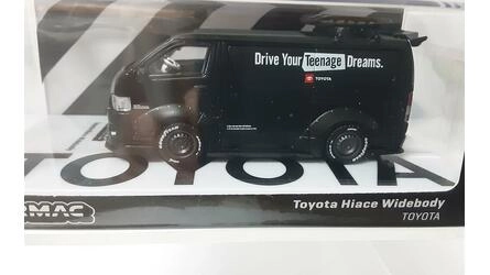 TARMAC 1/64 - TOYOTA HIACEWIDEBODY - BLACK