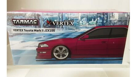 TARMAC 1/64 - TOYOTA MARK II JZX100 VERTEX - RED METALLIC