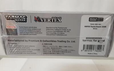TARMAC 1/64 - TOYOTA SOARER JZZ30 VERTEX - WHITE