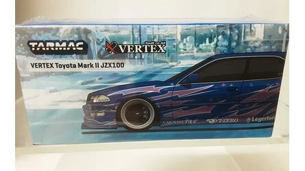 TARMAC 1/64 - VERTEX TOYOTA MARK IIJZX100 - BLUE METALLIC