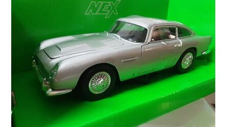 WELLY 1/24 - ASTON MARTIN DB5 - 1964 - METALLIC SILVER