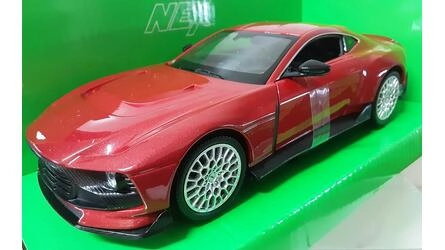 WELLY 1/24 - ASTON MARTIN VALOUR - 2023 - METALLIC RED