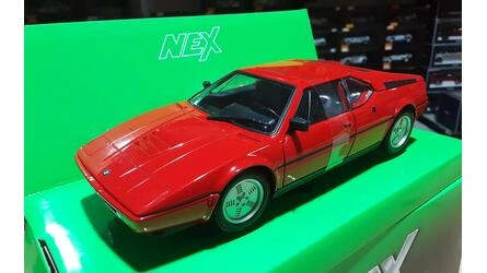 WELLY 1/24 -  BMW M1 - 1987 - RED