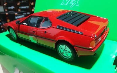 WELLY 1/24 -  BMW M1 - 1987 - RED
