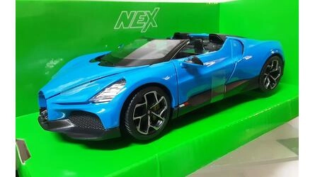 WELLY 1/24 - BUGATTI W16 MISTRAL - 2022 - BLUE