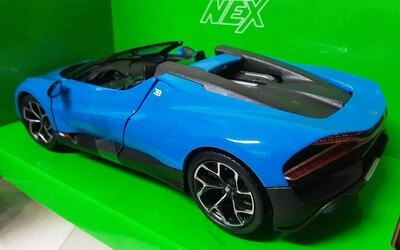 WELLY 1/24 - BUGATTI W16 MISTRAL - 2022 - BLUE