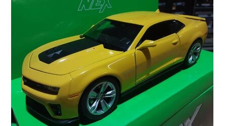 WELLY 1/24 - CHEVROLET CAMARO ZL1 - 2013 - YELLOW